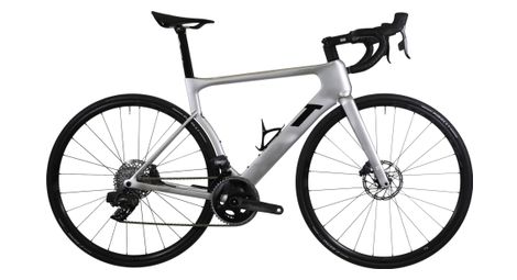 Prodotto ricondizionato - bicicletta da corsa 3t strada icr force axs 12v 700 mm argento 2022 54 cm / 168-180 cm