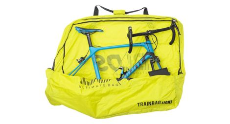 Leichte transporttasche für alle fahrradtypen buds trainbag light new 2024 green (zugtauglich)