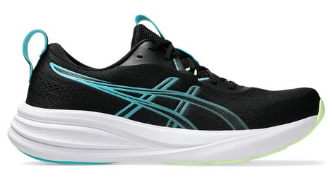 Asics Gel-Pulse 17 hardloopschoenen, zwart/blauw, heren
