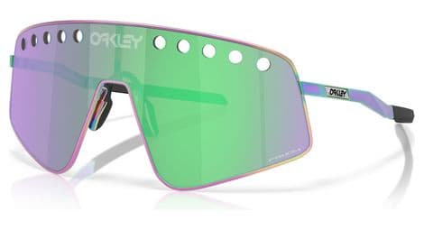 Lunettes oakley sutro ti sweep polished oil slick / prizm road jade / ref : oo6025-0538