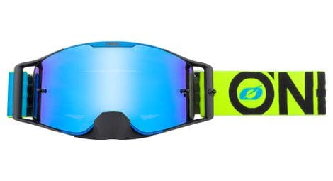 Masque o neal b 30 bleu jaune fluo bleu radium
