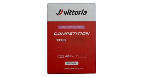vittoria latex competition 700mm presta 60mm inner tube