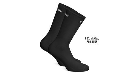 Çois calcetines '80% mental 20% piernas' negros