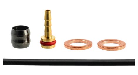 Kit de Remplacement de Durite avec Insert et Olive Elvedes pour Tektro 5.0 mm 2000 mm