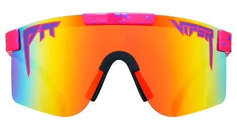 Paire de lunettes pit viper the radical polarized signle wide violet