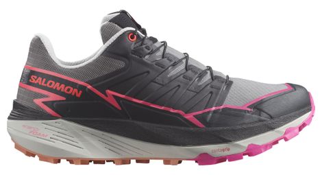 Chaussures de trail femme salomon thundercross gris/rose