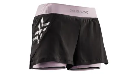X-bionic twyce race grey women's 2-in-1 shorts