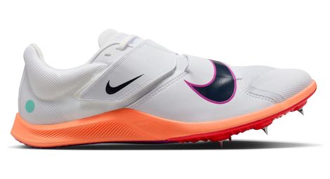 nike zoom rival jump track amp field shoes white red unisex