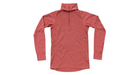 women s devold duo active merino 205 red under jersey