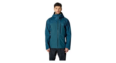 Veste imperméable rab pro latok mountain bleu homme