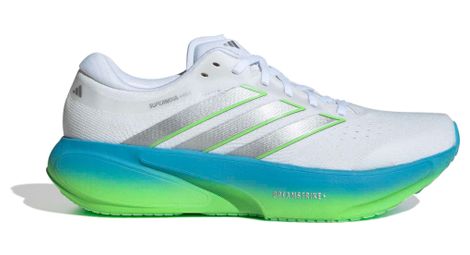 adidas supernova rise 3 running shoes white blue green men s