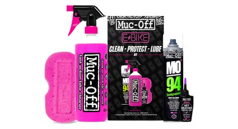 Kit de mantenimiento muc-off ebike clean protect & lube kit