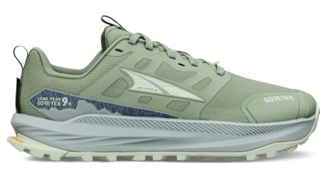 Zapatillas Trail Altra Lone Peak 9+ GTX Verde/Naranja Mujer