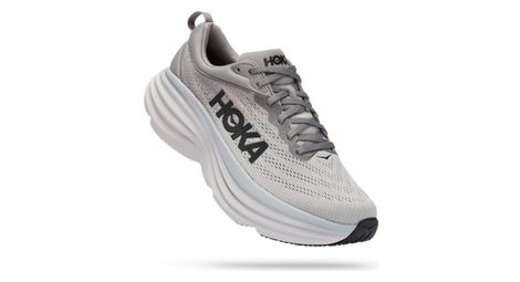 Bondi 8 grey running shoes