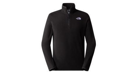 Forro polar the north face 100  glacier 1/4 zip negro