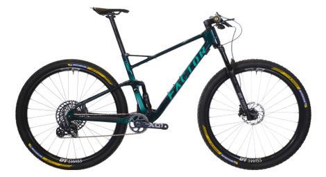 Producto reacondicionado - factor semirrígido mtb lando xc sram x01 eagle axs 12v verde cristal l 2023