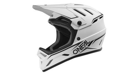 Casco integral o'neal backflip solid blanco