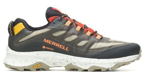 Merrell moab speed gore-tex wanderschuhe schwarz mehrfarbig