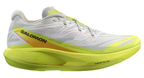 Salomon phantasm 2 running shoes white/yellow men's