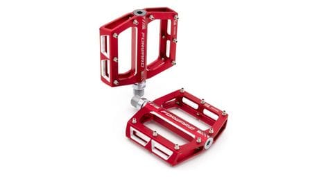 Paire de Pédales Plates Forward Patrol Rouge