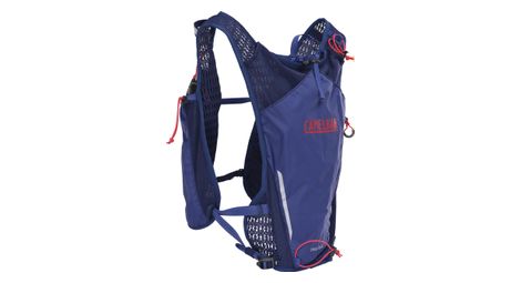 Sac d'Hydratation CamelBak Trail Run 12L + 2 flasques Quick Stow 500ml Bleu Unisexe