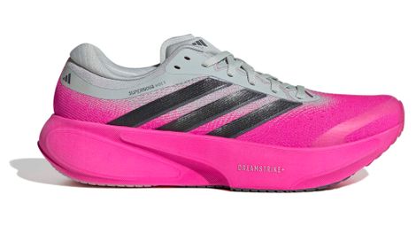adidas supernova rise 3 running shoes pink gray men s