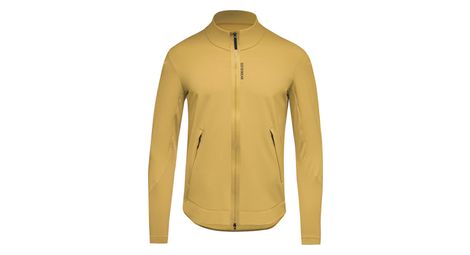 Maillot Manches Longues Gore Wear Training 1/4 Zip Jaune Homme