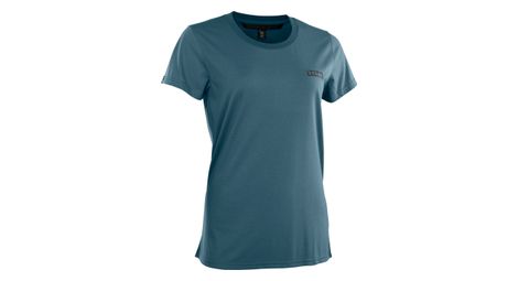 Ion s_logo dr short sleeve jersey blue m