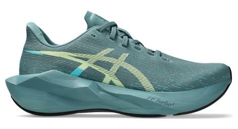 Asics Novablast 6 hardloopschoenen, blauw/geel, heren