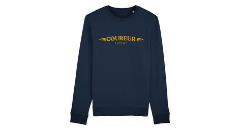 Sweat Unisexe Çois 'Coureur Local' Bleu