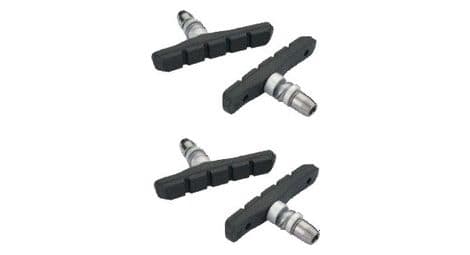 Porte patin v-brake vis asymetriques noir (2 paires).