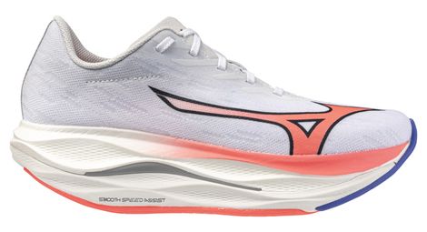 running shoes mizuno wave rebellion flash 3 white rose women