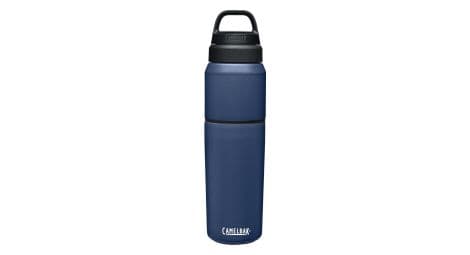 Camelbak multibev 2-in-1 geïsoleerde fles 650 ml inclusief 480 ml beker marine blauw