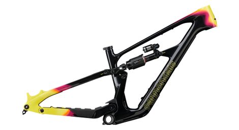 Cadre Tout-Suspendu Bad Habit MX (29/27.5'') | RockShox Vivid Ultimate | Noir/Jaune/Rose/Orange