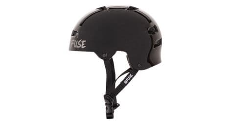 Casque fuse alpha glossy noir