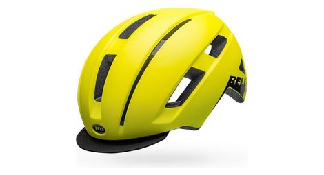 Casque bell daily jaune fluo