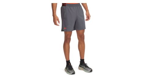 Under Armour Vanish Woven Shorts 6in Grau/Orange Herren