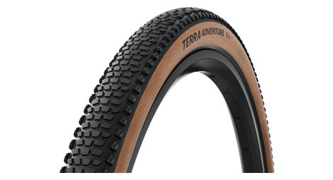 continental terra adventure 700 mm gravel tire tubeless ready foldable trail casing grip compound e bike e25 transparent sidewall