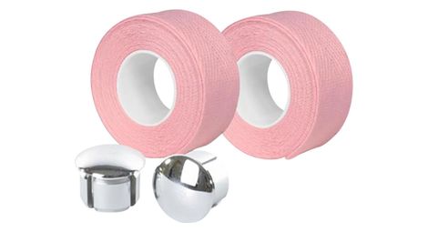 Ruban guidoline vélo - rose pastel