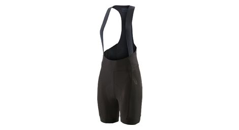 Patagonia dirt roamer liner bib shorts black women's