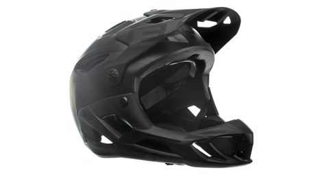 Casque integral met parachute noir mat