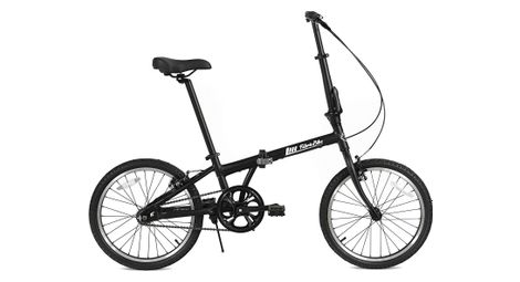 Vélo pliant fabricbike folding 20 noir mat, aluminium