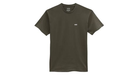 Vans left chest logo short sleeve t-shirt khaki