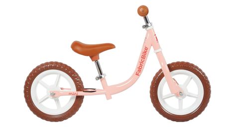 Fabricbike mini - vélo sans pédale 12  pour enfants, 2-5 ans. sweet pink