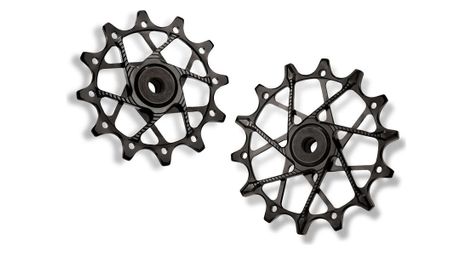 Paire de galets de dérailleur garbaruk pour sram 11/12v noir