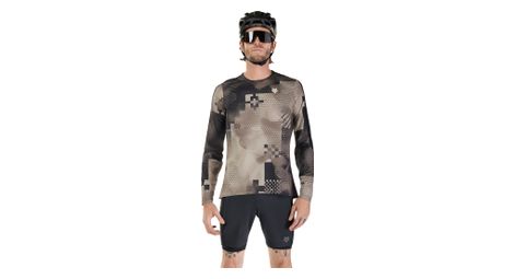 Maillot Fox Flexair Ascent Pulse Beige de manga larga