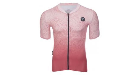 Maillot manches courtes lebram grand ballon rouge coupe aero