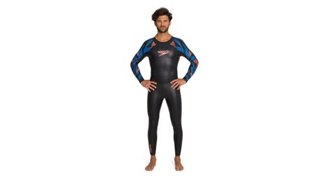 Anzug N opr ne Speedo Proton Fullsuit Schwarz Blau