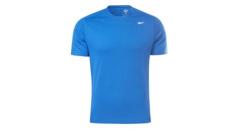 Camiseta de manga corta reebok training speedwick azul