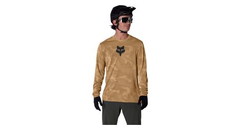 Maillot Manches Longues Fox Ranger TruDri Beige Homme